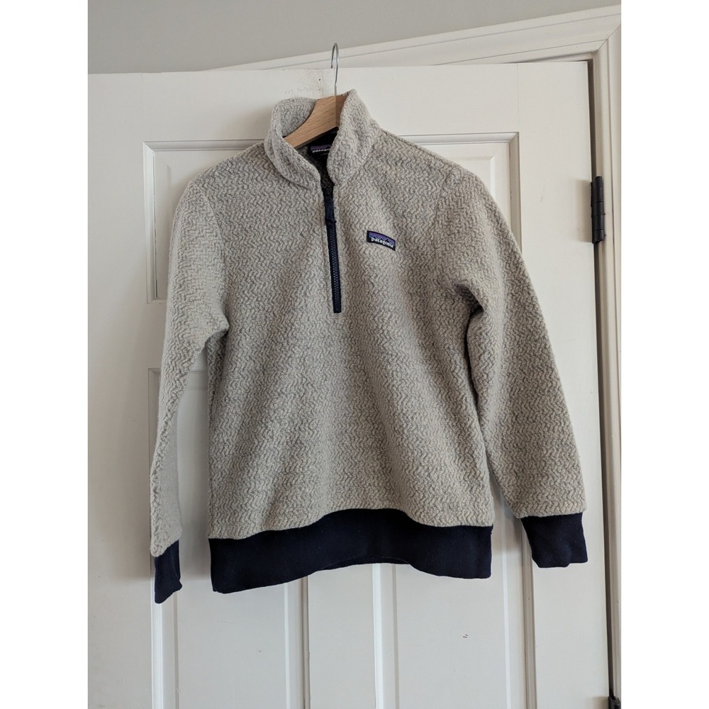 WOMEN'S PATAGONIA Woolyester BETTER SWEATER Pullover Size Xs Sweatshirt 1/4 Zip